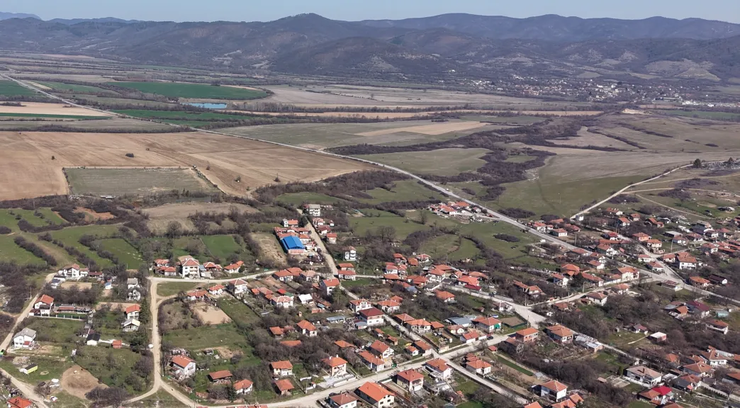 Bulgarian village near by Botevgrad 